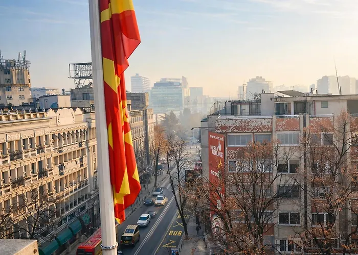 Center With Private Terrace Скопье