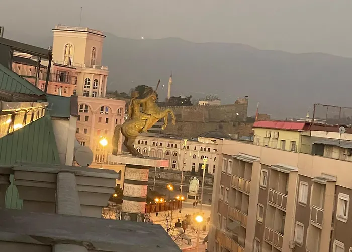 Center With Private Terrace Скопье